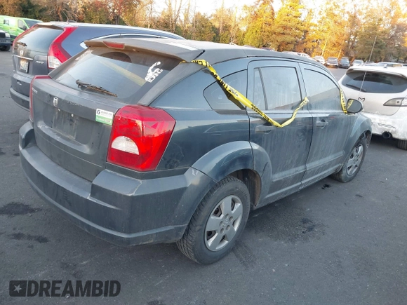 2007 Dodge Caliber with VIN 1B3HB28B87D269723, listed as a IAAI auction lot 41383626 with Not Provided miles and . Bid and sale history available at DreamBid. Image 4.