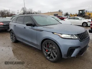 2020 Land Rover Range Rover Velar with VIN SALYU2EE4LA264630, listed as a Copart auction lot 42437845 with 63,083 mi miles and Salvage Title. Bid and sale history available at DreamBid. Image 4.