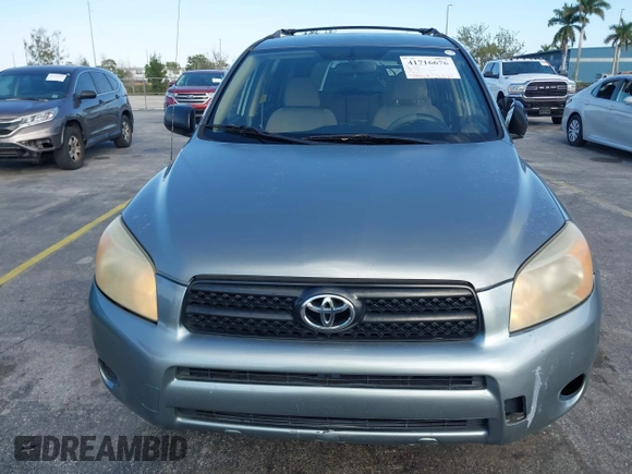2006 Toyota RAV4 with VIN JTMZD33V765003638, listed as a IAAI auction lot 41716676 with 74,938 mi miles. Bid and sale history available at carsss.com. Image 6.