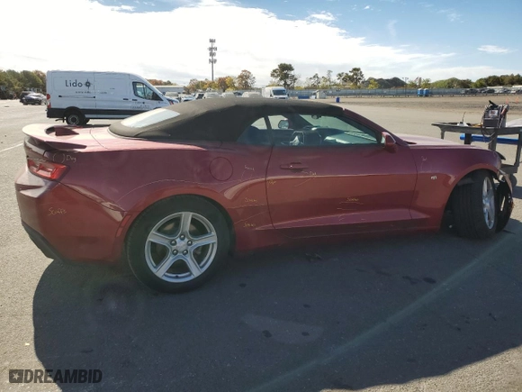 2018 Chevrolet Camaro 1LT with VIN 1G1FB3DS6J0131090, listed as a Copart auction lot 75547864 with 48,947 mi miles and Salvage Title. Bid and sale history available at carsss.com. Image 3.