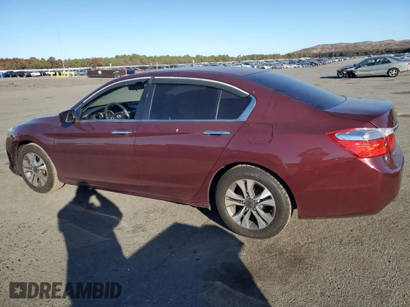 2013 Honda Accord LX z VIN 1HGCR2F32DA061593, wystawiony jako Copart lot #75880224 z przebiegiem 146 986 mil mil oraz Szkoda całkowita • Salvage title. Historia ofert i sprzedaży dostępna na DreamBid. Obrazek 2.