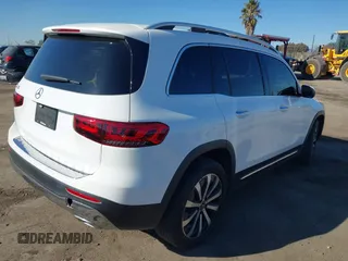 2020 Mercedes-Benz GLB with VIN W1N4M4GBXLW016379, listed as a IAAI auction lot 41307068 with 56,482 mi miles. Bid and sale history available at carsss.com. Image 4.