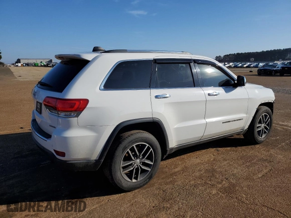 2017 Jeep Grand Cherokee Limited with VIN 1C4RJEBGXHC828918, listed as a Copart auction lot 45581845 with 158,816 mi miles and Salvage Title. Bid and sale history available at carsss.com. Image 3.