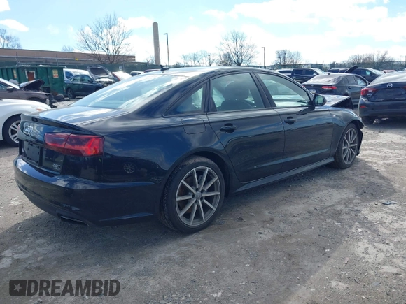 2018 Audi A6 Premium Plus with VIN WAUG8AFC3JN101856, listed as a IAAI auction lot 41589518 with 46,930 mi miles. Bid and sale history available at carsss.com. Image 4.