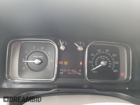 2008 Lincoln MKX with VIN 2LMDU88C68BJ32838, listed as a Copart auction lot 53742445 with 204,749 mi miles and Salvage title. Bid and sale history available at DreamBid. Image 9.