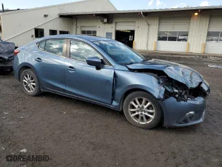 2016 Mazda Mazda3 i Touring with VIN JM1BM1V71G1346829, listed as a Copart auction lot 50033185 with 100,751 mi miles and Salvage Title. Bid and sale history available at carsss.com. Image 4.