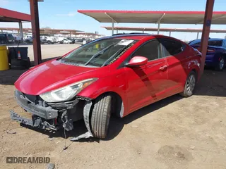 2015 Hyundai Elantra Limited with VIN KMHDH4AEXFU421328, listed as a IAAI auction lot 41777321 with 147,230 mi miles. Bid and sale history available at carsss.com. Image 18.