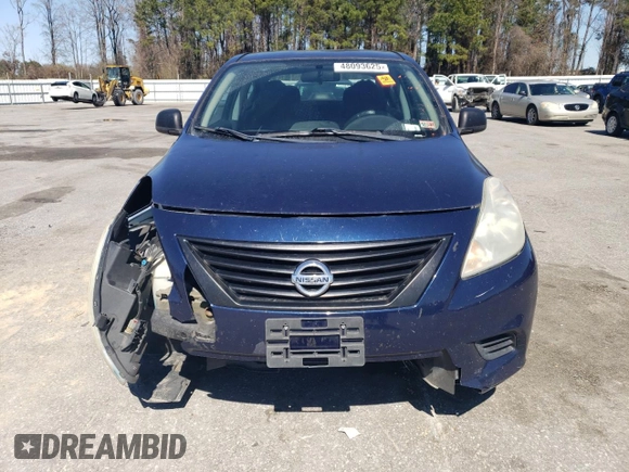 2012 Nissan Versa SL with VIN 3N1CN7AP2CL919981, listed as a Copart auction lot 48093625 with 182,312 mi miles and Salvage Title. Bid and sale history available at carsss.com. Image 5.