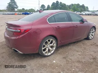 2016 Buick Regal GS with VIN 2G4GU5GX8G9122538, listed as a IAAI auction lot 41939659 with 92,269 mi miles. Bid and sale history available at carsss.com. Image 4.