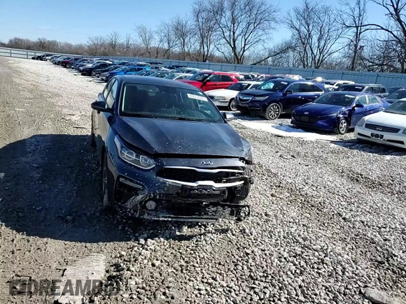 2021 Kia Forte LXS with VIN 3KPF24ADXME288622, listed as a Copart auction lot 46652045 with 12,392 mi miles and Salvage Title. Bid and sale history available at carsss.com. Image 13.