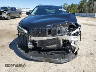 2019 Jeep Cherokee Latitude Plus with VIN 1C4PJLLB4KD202281, listed as a Copart auction lot 48633225 with 153,366 mi miles and Salvage Title. Bid and sale history available at DreamBid. Image 5.