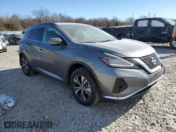 2022 Nissan Murano SV z VIN 5N1AZ2BJ2NC122999, wystawiony jako Copart lot #41897915 z przebiegiem 49 612 mil mil oraz Szkoda całkowita • Salvage title. Historia ofert i sprzedaży dostępna na DreamBid. Obrazek 4.