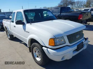 2002 Ford Ranger XL Fleet with VIN 1FTYR44V22PB43189, listed as a IAAI auction lot 41464710 with 70,083 mi miles. Bid and sale history available at carsss.com. Image 1.