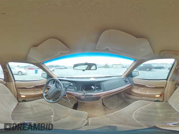 1996 Mercury Grand Marquis GS with VIN 2MELM74W8TX673695, listed as a Copart auction lot 44953635 with 271,807 mi miles and Salvage Title. Bid and sale history available at DreamBid. Image 13.