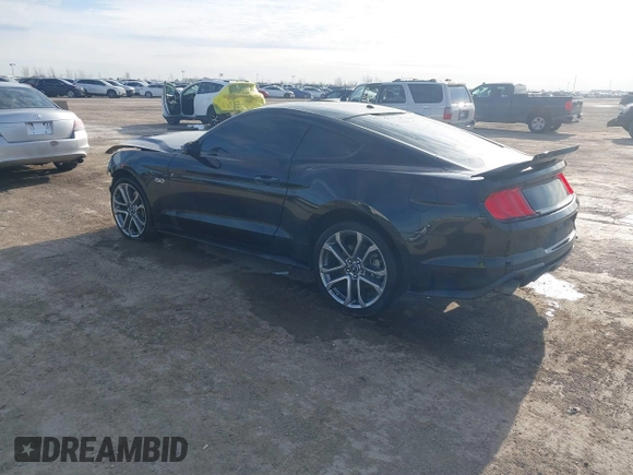 2018 Ford Mustang GT with VIN 1FA6P8CF2J5117139, listed as a IAAI auction lot 41334448 with 75,933 mi miles and . Bid and sale history available at DreamBid. Image 3.