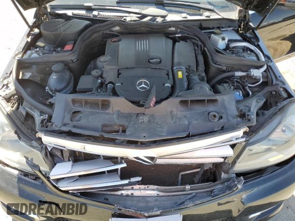 2013 Mercedes-Benz C 250 Sport with VIN WDDGF4HB1DA879444, listed as a Copart auction lot 58030695 with 114,789 mi miles and Salvage title. Bid and sale history available at DreamBid. Image 11.