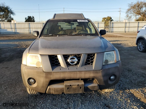 2005 Nissan Xterra S with VIN 5N1AN08U85C652623, listed as a Copart auction lot 46187285 with 137,811 mi miles and Clean Title. Bid and sale history available at carsss.com. Image 5.