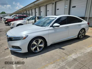 2019 Honda Accord Touring with VIN 1HGCV2F98KA007468, listed as a Copart auction lot 61555455 with 93,049 mi miles and Salvage title. Bid and sale history available at DreamBid. Image 1.