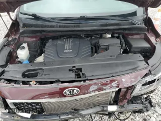 2017 Kia Sedona SX with VIN KNDMC5C12H6324411, listed as a Copart auction lot 52789895 with 27,003 mi miles and Salvage Title. Bid and sale history available at carsss.com. Image 12.