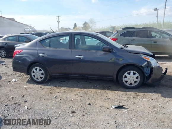 2015 Nissan Versa SV with VIN 3N1CN7AP7FL876601, listed as a IAAI auction lot 42091098 with 106,824 mi miles and . Bid and sale history available at DreamBid. Image 13.