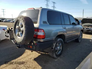 2006 Toyota Land Cruiser with VIN JTEHT05J162097651, listed as a Copart auction lot 87887425 with 0 mi miles and Salvage Title. Bid and sale history available at carsss.com. Image 3.