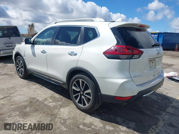 2019 Nissan Rogue SL with VIN 5N1AT2MT2KC794816, listed as a IAAI auction lot 41784087 with 50,655 mi miles and . Bid and sale history available at DreamBid. Image 3.