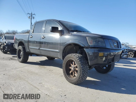 2012 Nissan Titan SV with VIN 1N6BA0EJ1CN301758, listed as a Copart auction lot 83424324 with 263,870 mi miles and Salvage Title. Bid and sale history available at carsss.com. Image 4.