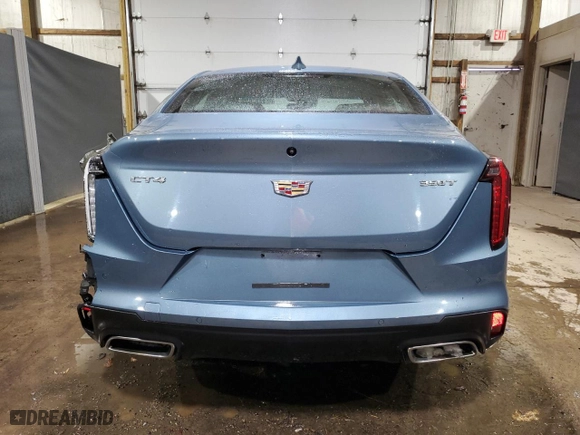 2024 Cadillac CT4 Premium Luxury with VIN 1G6DB5RK4R0119392, listed as a Copart auction lot 88333425 with 28,184 mi miles and Clean Title. Bid and sale history available at carsss.com. Image 6.