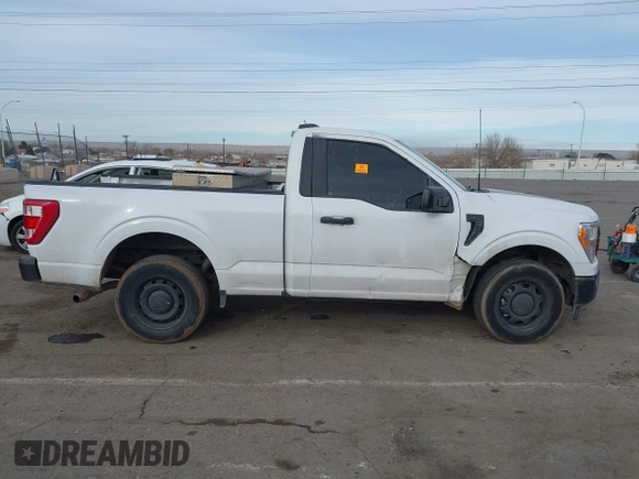 2022 Ford F-150 XL with VIN 1FTMF1CB8NKE34567, listed as a IAAI auction lot 41540725 with 44,784 mi miles. Bid and sale history available at carsss.com. Image 13.