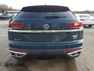 2021 Volkswagen Atlas SEL Premium R-Line with VIN 1V2FE2CA8MC238600, listed as a Copart auction lot 84416164 with 41,719 mi miles and Salvage title. Bid and sale history available at DreamBid. Image 6.