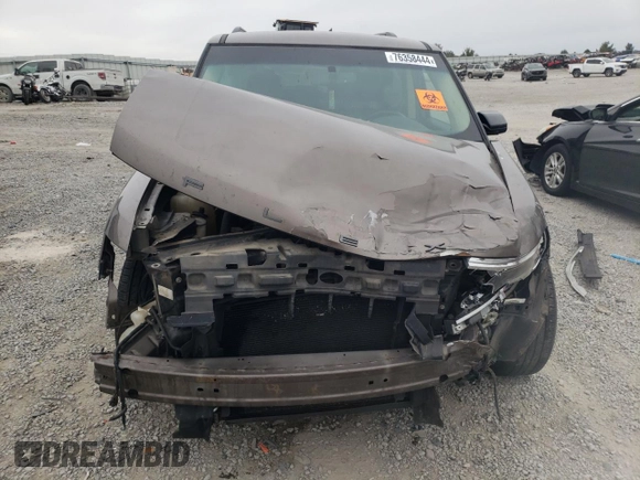 2019 Ford Flex SEL with VIN 2FMGK5C81KBA10332, listed as a Copart auction lot 76358444 with 132,371 mi miles and Salvage Title. Bid and sale history available at carsss.com. Image 5.