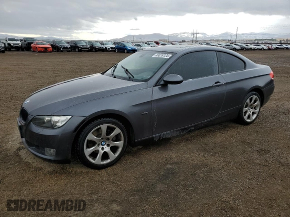 2007 BMW 3 Series 328xi with VIN WBAWV53557PW24763, listed as a Copart auction lot 49039125 with 121,157 mi miles and Clean title. Bid and sale history available at DreamBid. Image 1.