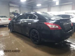 2009 Nissan Maxima SV with VIN 1N4AA51E79C854199, listed as a Copart auction lot 46933025 with 165,102 mi miles and Salvage Title. Bid and sale history available at DreamBid. Image 2.