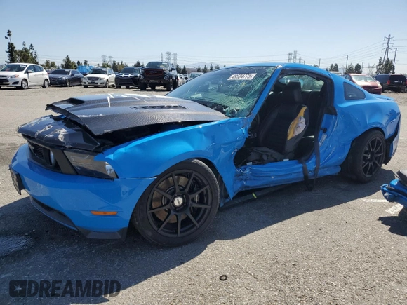 2011 Ford Mustang GT with VIN 1ZVBP8CF3B5163229, listed as a Copart auction lot 49504775 with 87,616 mi miles and Salvage Title. Bid and sale history available at carsss.com. Image 1.