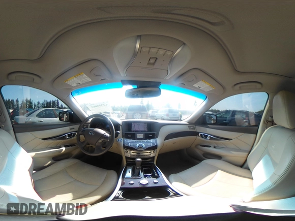 2012 Infiniti M with VIN JN1BY1AR4CM396129, listed as a IAAI auction lot 42555601 with 131,852 mi miles and . Bid and sale history available at DreamBid. Image 18.