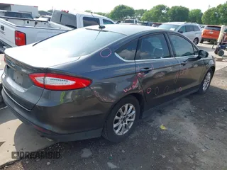 2016 Ford Fusion S with VIN 3FA6P0G7XGR351474, listed as a IAAI auction lot 41947455 with 135,697 mi miles. Bid and sale history available at carsss.com. Image 4.