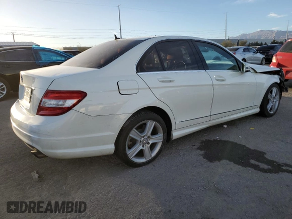 2010 Mercedes-Benz C-Class C 300 Sport with VIN WDDGF5EB9AR090997, listed as a Copart auction lot 47492605 with 0 mi miles and Salvage Title. Bid and sale history available at carsss.com. Image 3.