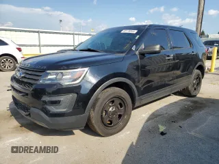 2018 Ford Police Interceptor Utility z VIN 1FM5K8AT6JGA83882, wystawiony jako Copart lot #69176844 z przebiegiem 79 806 mil mil oraz Tytuł czysty. Historia ofert i sprzedaży dostępna na DreamBid. Obrazek 1.