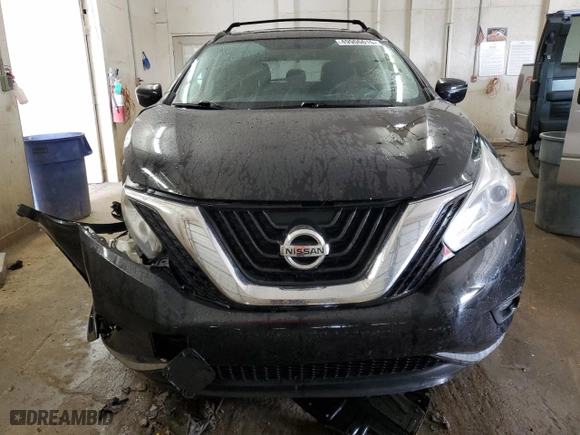 2017 Nissan Murano SV with VIN 5N1AZ2MG0HN123840, listed as a Copart auction lot 49906615 with 93,404 mi miles and Salvage Title. Bid and sale history available at carsss.com. Image 5.