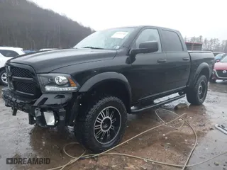2014 Ram 1500 Express with VIN 1C6RR7KTXES152044, listed as a IAAI auction lot 41116340 with 141,136 mi miles. Bid and sale history available at carsss.com. Image 2.