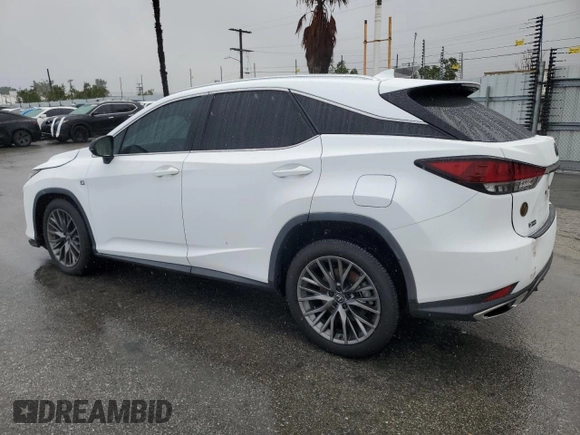 2021 Lexus RX with VIN 2T2YZMDA0MC261123, listed as a Copart auction lot 49236205 with 45,076 mi miles and Salvage Title. Bid and sale history available at carsss.com. Image 2.