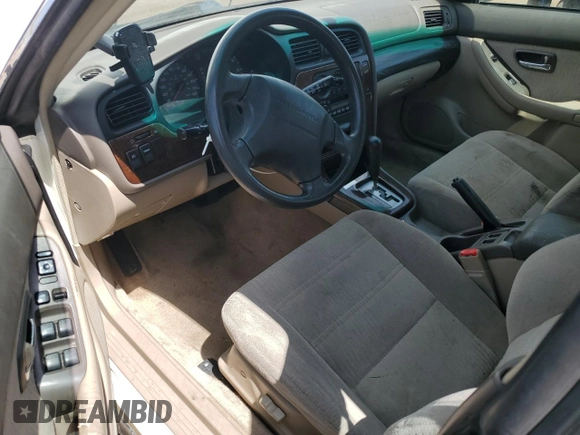 2001 Subaru Legacy Outback with VIN 4S3BH665817644524, listed as a Copart auction lot 52397335 with 187,684 mi miles and Salvage title. Bid and sale history available at DreamBid. Image 8.
