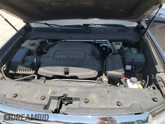 2015 GMC Canyon 4WD SLT z VIN 1GTG6CE30F1182562, wystawiony jako Copart lot #55382605 z przebiegiem 97 183 mil mil oraz Szkoda całkowita • Salvage title. Historia ofert i sprzedaży dostępna na DreamBid. Obrazek 11.