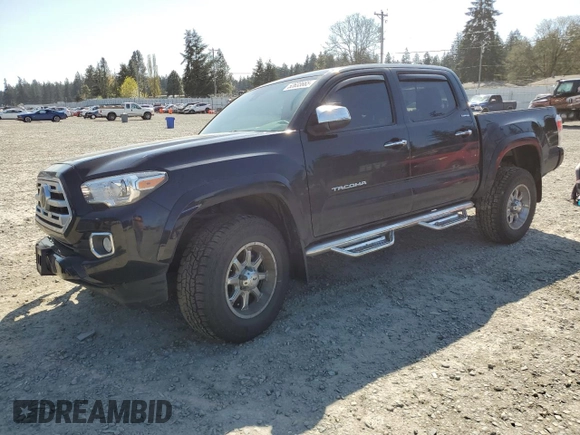 2018 Toyota Tacoma SR with VIN 3TMGZ5AN6JM163097, listed as a Copart auction lot 52633665 with 39,910 mi miles and Salvage Title. Bid and sale history available at DreamBid. Image 1.