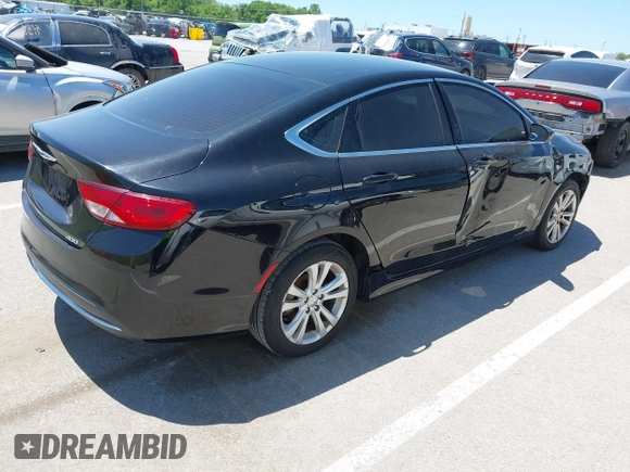 2015 Chrysler 200 Limited z VIN 1C3CCCAB4FN706166, wystawiony jako IAAI lot #42339062 z przebiegiem Nie podano mil oraz . Historia ofert i sprzedaży dostępna na DreamBid. Obrazek 4.