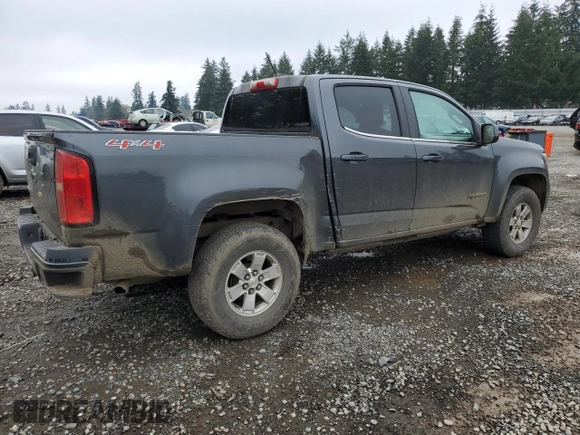 2016 Chevrolet Colorado 4WD WT with VIN 1GCGTBE36G1233616, listed as a Copart auction lot 50191815 with 82,272 mi miles and Salvage Title. Bid and sale history available at carsss.com. Image 3.