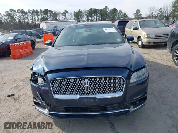 2017 Lincoln Continental Reserve with VIN 1LN6L9NP0H5627027, listed as a IAAI auction lot 41705519 with 127,472 mi miles and . Bid and sale history available at DreamBid. Image 12.