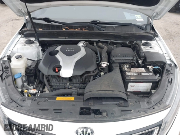 2015 Kia Optima SX Turbo with VIN 5XXGR4A63FG468701, listed as a IAAI auction lot 41789169 with 112,732 mi miles. Bid and sale history available at carsss.com. Image 10.