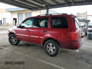 2003 Honda Pilot EX z VIN 2HKYF18533H556365, wystawiony jako Copart lot #48771375 z przebiegiem 114 838 mil mil oraz Szkoda całkowita • Salvage title. Historia ofert i sprzedaży dostępna na DreamBid. Obrazek 2.