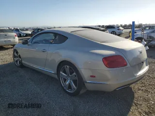 2012 Bentley Continental GT z VIN SCBFR7ZA8CC070923, wystawiony jako Copart lot #53823005 z przebiegiem 56 942 mil mil oraz Szkoda całkowita • Salvage title. Historia ofert i sprzedaży dostępna na DreamBid. Obrazek 2.